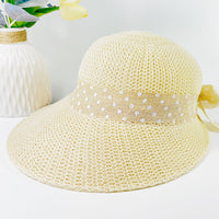 Women's Big Brim Bowknot All-Match Hat