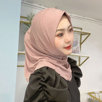 Simple And Versatile Sunscreen Solid Color Breathable Scarf