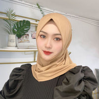 Simple And Versatile Sunscreen Solid Color Breathable Scarf