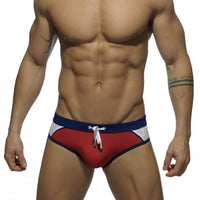 Color Matching Swim Briefs Close-fitting Simple Briefs