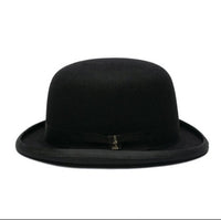 Elegant Bow Curling Woolen British Vintage Top Bucket Hat