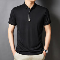 Men's Young And Middle-aged Business Casual Breathable Short Sleeve