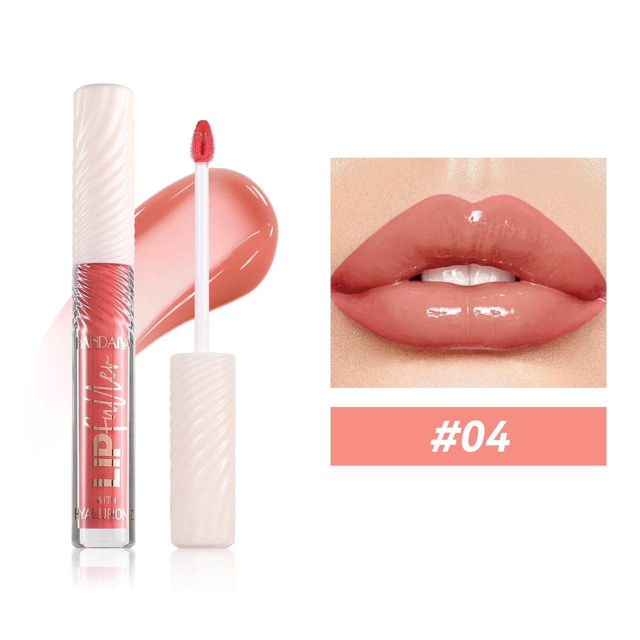 Long-Lasting Moisturizing Easy To Color Hyaluronic Acid Lip Lacquer