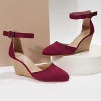 Women's Pointed Toe Buckle Strap Sandals
