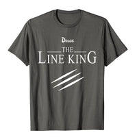 Funny Drug Line King T-shirt Fashion Birth
