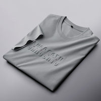 Summer Seamless Mercerized Cotton Solid Color Short-sleeved T-shirt Men's Round Neck