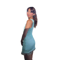 Lady Temperament Lightweight Breathable Tassel Dress