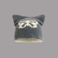 Women's Sweet And Spicy Cat Ears Warm Hat
