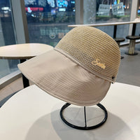 Summer Women's Peaked Cap Sun Protection Transparent Sun Hat