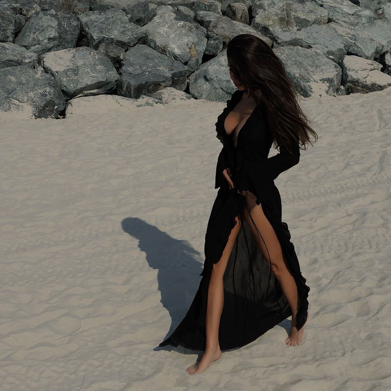 European And American Bikini Sun Shield Hanfu Long Robe