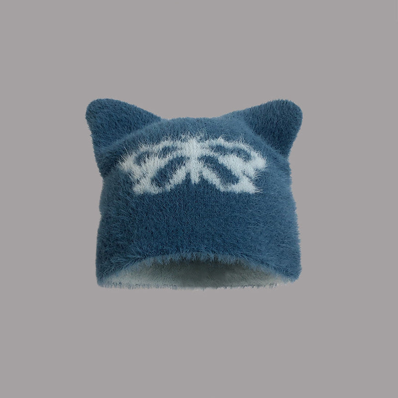 Women's Sweet And Spicy Cat Ears Warm Hat