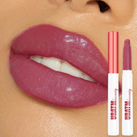 Makeup Six-color Transparent Moisturizing Lipstick With Thin And Glittering Nourishing Moisturizing Waterproof