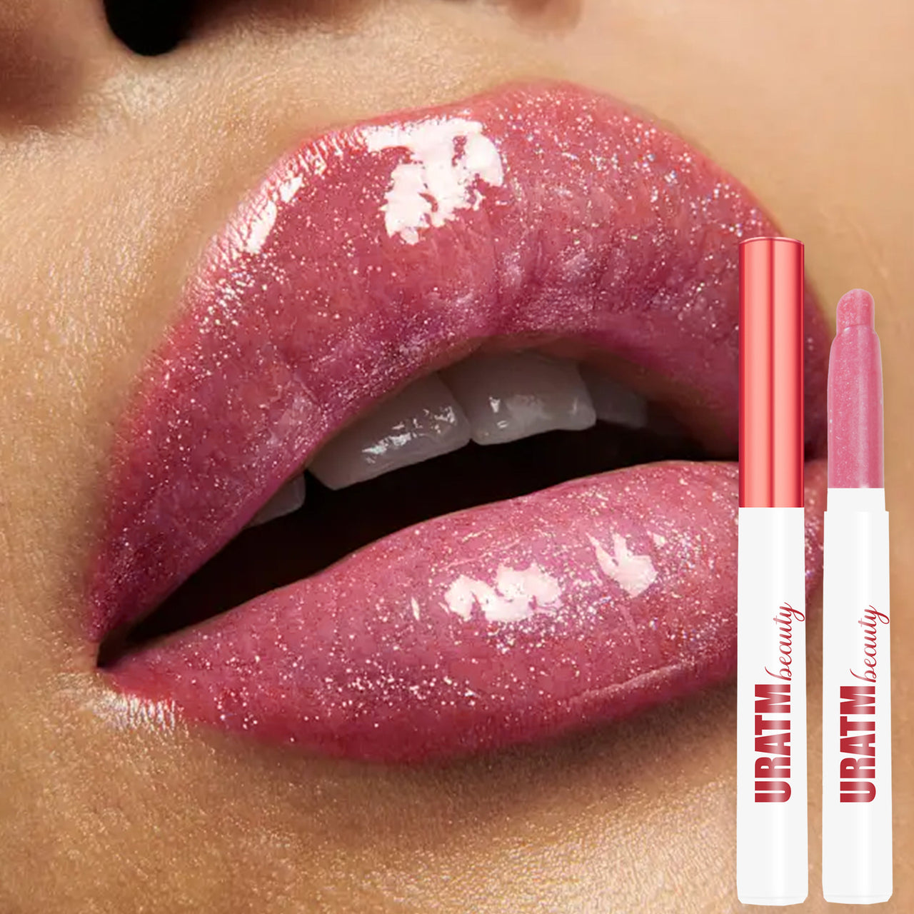 Makeup Six-color Transparent Moisturizing Lipstick With Thin And Glittering Nourishing Moisturizing Waterproof