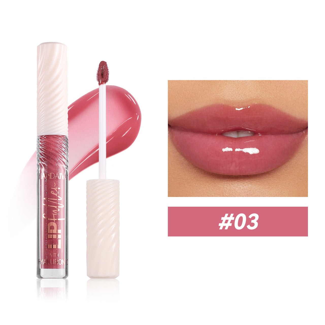 Long-Lasting Moisturizing Easy To Color Hyaluronic Acid Lip Lacquer