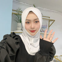 Simple And Versatile Sunscreen Solid Color Breathable Scarf