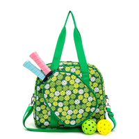 Striped Outdoor Neoprene Travel Portable Crossbody Shoulder Tennis Pack