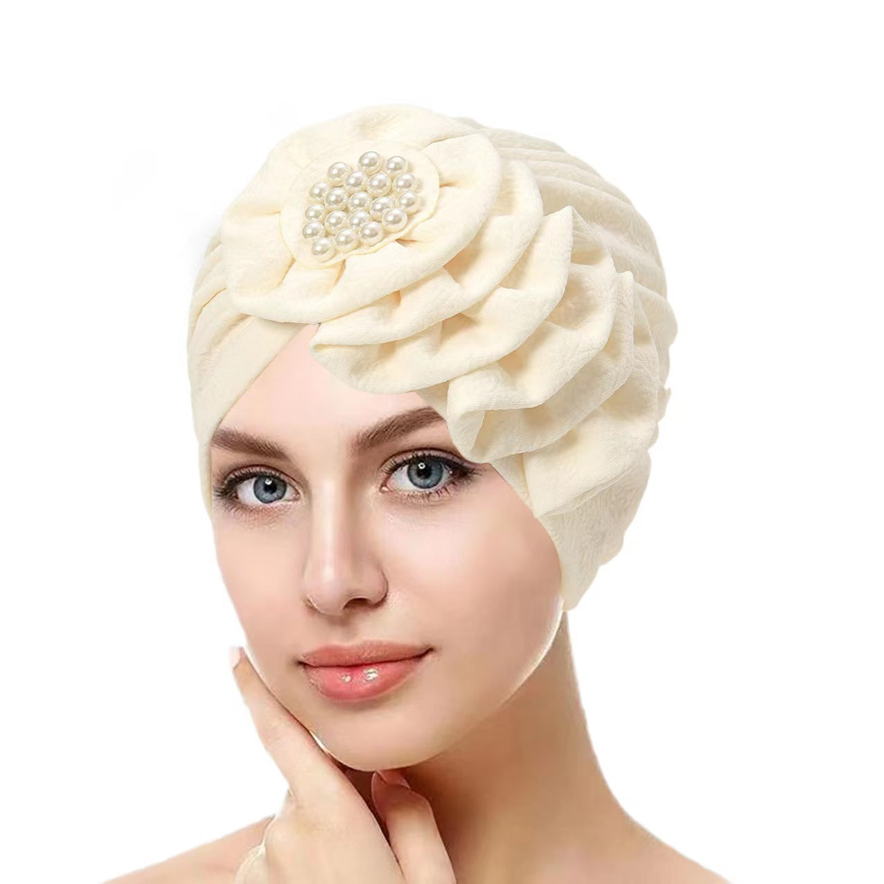 Multicolor Nucellus Flowers Discount Strip Toque