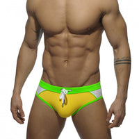 Color Matching Swim Briefs Close-fitting Simple Briefs
