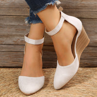 Women's Pointed Toe Buckle Strap Sandals
