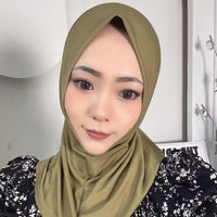 Simple And Versatile Sunscreen Solid Color Breathable Scarf