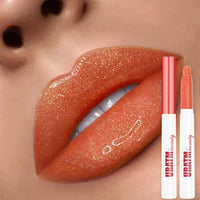Makeup Six-color Transparent Moisturizing Lipstick With Thin And Glittering Nourishing Moisturizing Waterproof
