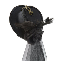 Ladies Fashion Personality Steampunk Mesh Billycock