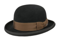 Elegant Bow Curling Woolen British Vintage Top Bucket Hat