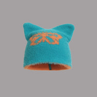 Women's Sweet And Spicy Cat Ears Warm Hat