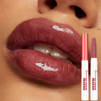 Makeup Six-color Transparent Moisturizing Lipstick With Thin And Glittering Nourishing Moisturizing Waterproof