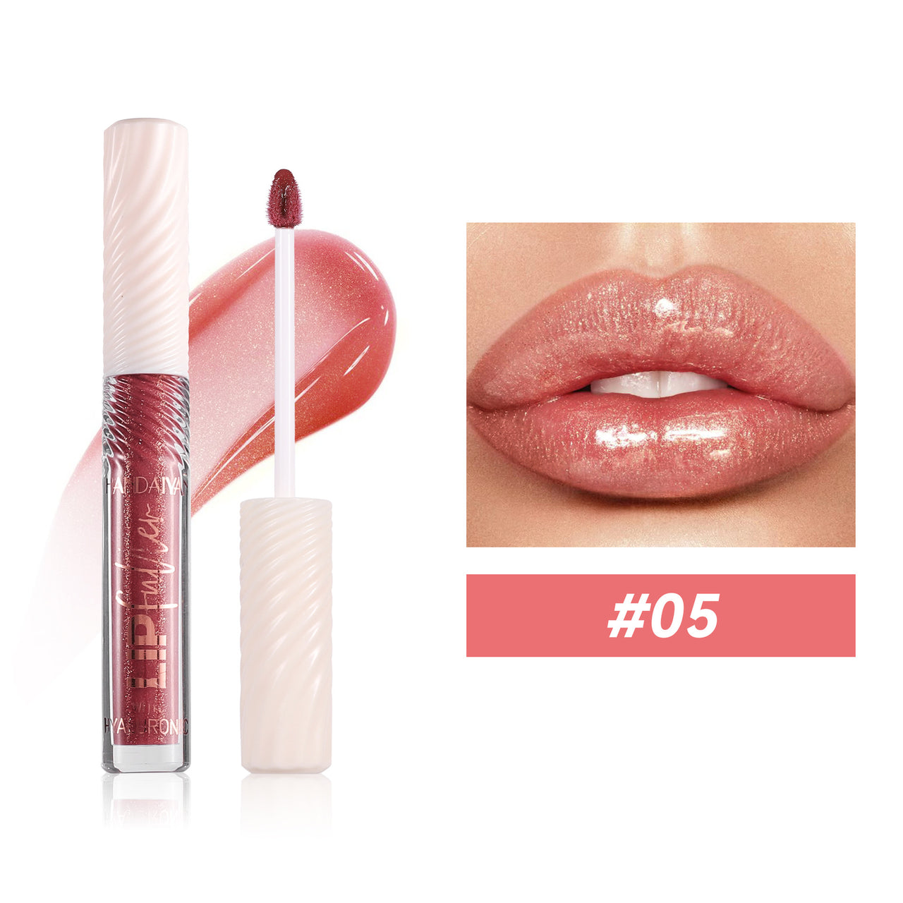 Long-Lasting Moisturizing Easy To Color Hyaluronic Acid Lip Lacquer