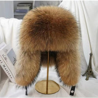 True Fox Fur Lei Feng Full With Hat