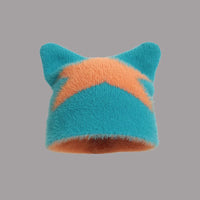 Women's Sweet And Spicy Cat Ears Warm Hat