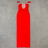 Camisole Dress Diamond Grenadine Sleeveless Evening Dress