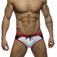 Color Matching Swim Briefs Close-fitting Simple Briefs