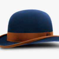 Elegant Bow Curling Woolen British Vintage Top Bucket Hat
