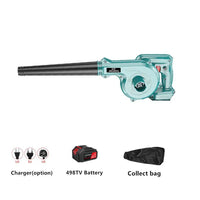 Electric Air Blower Garden Cordless  Vacuum Cleaner Dust Computer Collector Handheld Power Tools For Makita Battery