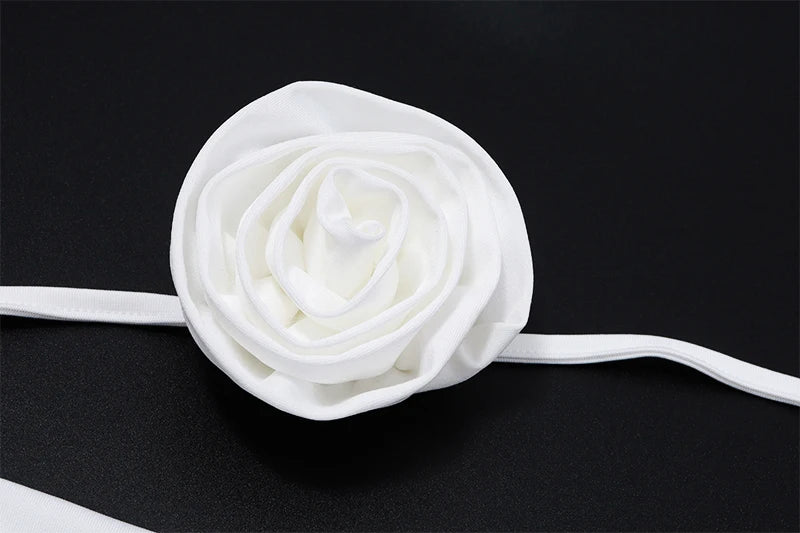 WhereMery Elegant Women Ruffles Backless Mini Dress Y2K Fashion Sleeveless Halter 2024 Summer Dresses Sexy Low-cut Tight Vestido