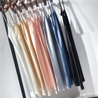 SuyaDream Woman Mini Dress 19mm 100%Real Silk Sleeveless Solid Spaghetti Strap Sleep Dresses 2025 Elegant Chic Clothes