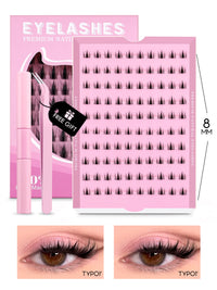GROINNEYA Cluster Lashes Kit Manga