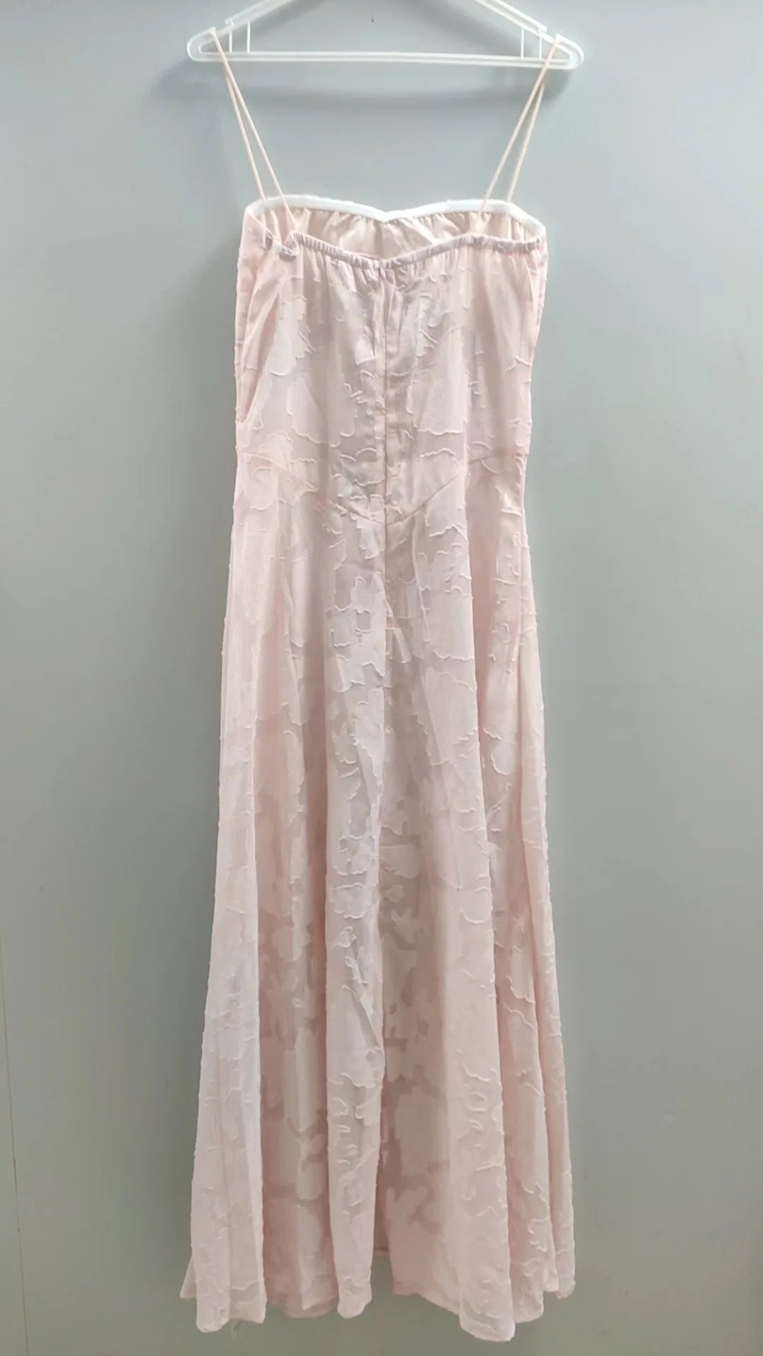 2023 Summer New Dresses For Women Spaghetti Strap Lace Hollow Out Low Cut Sexy A-lin Long Dress Beach Vacation Fashion Vestidos