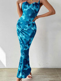 Women's Dresses Blue Jean Print Sleeveless Strapless Midi Bodycon Maxi Dress 2024 Sexy Vestidos Club Party Evening Sundress