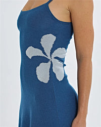 Mozision Spaghetti Strap Print Knit Mini Dress For Woman Robe Summer New Sleeveless Backless Beach Holiday Club Dress Knitwear