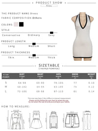 kliou Halter Women Dresses Classic New Panelled Trim Backless V-neck Body-shaping Simple Vestidos Female Summer Thin Streetwear