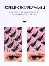 GROINNEYA Cluster Lashes Kit Manga