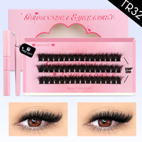 GROINNEYA Cluster Lashes Kit Manga