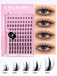 GROINNEYA Cluster Lashes Kit Manga