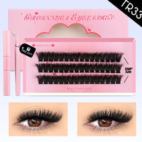 GROINNEYA Cluster Lashes Kit Manga