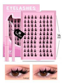 GROINNEYA Cluster Lashes Kit Manga