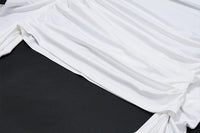 WhereMery Elegant Women Ruffles Backless Mini Dress Y2K Fashion Sleeveless Halter 2024 Summer Dresses Sexy Low-cut Tight Vestido