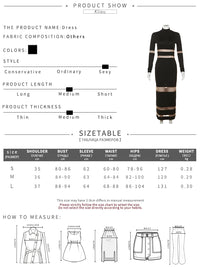 kliou Autumn Women Mesh Patchwork Maxi Dress Elegant Sexy See Through Long Sleeve O-neck Robe Party Female Trend Party Vestidos